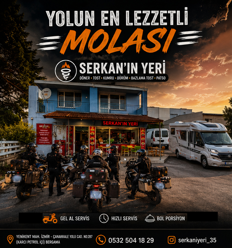 İzmir Çanakkale Yolu Mola Noktası