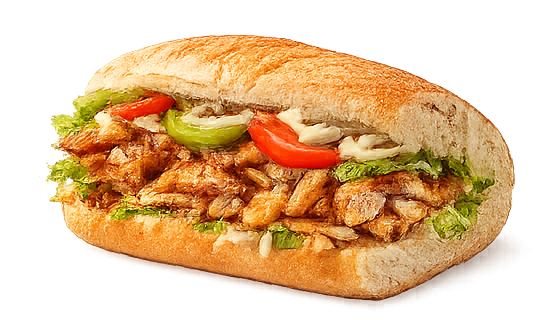 Mix Half Bread Chicken Doner
